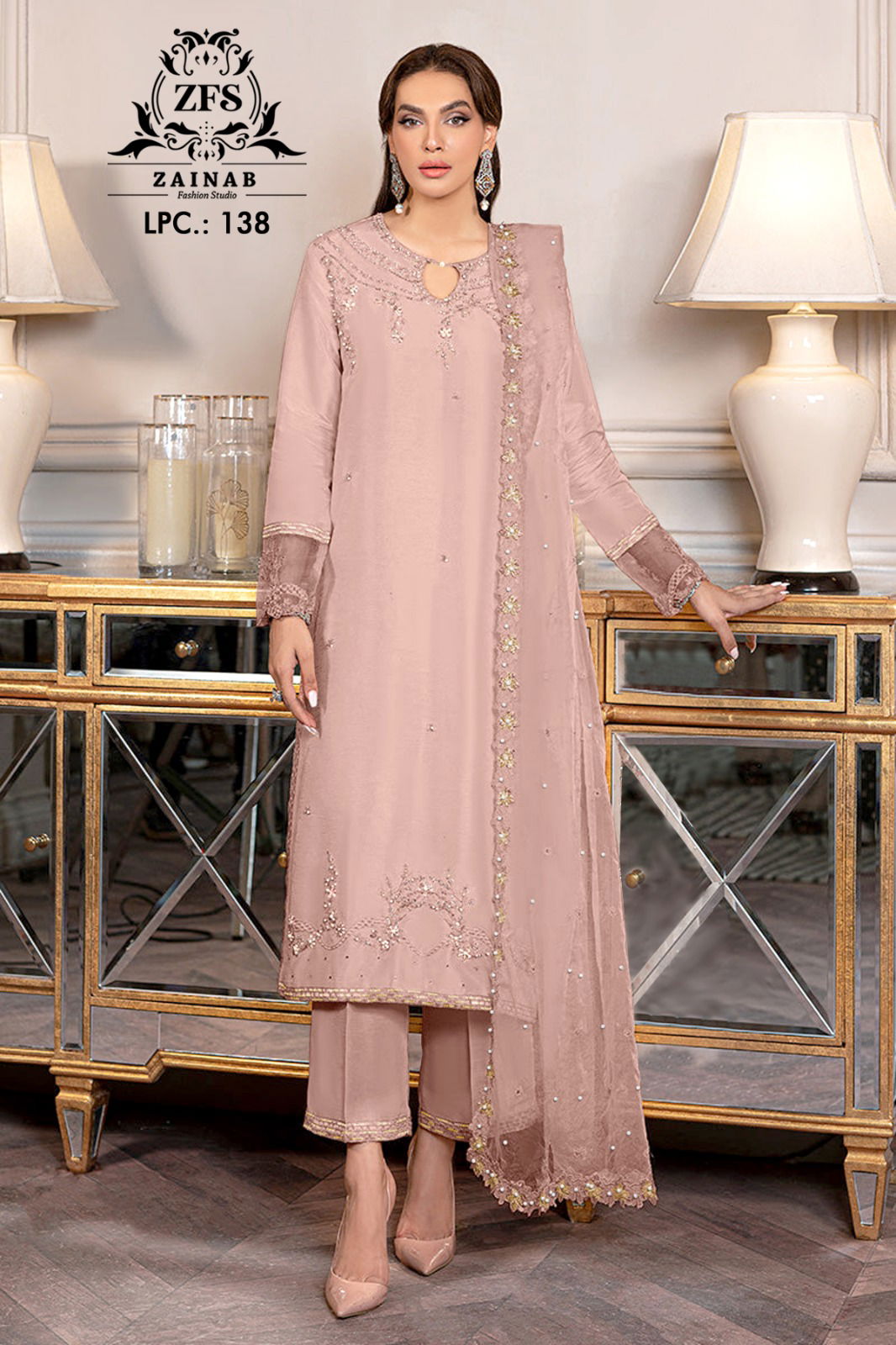 Fashion 138 By Zainab Readymade Pakistani Suits Catalog
